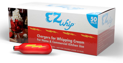 Cartouches de crème fouettée EZ Whip N₂O