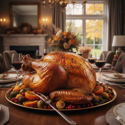 Infused Thanksgiving Turkey Recipe with a Whipped Cream Dispenser