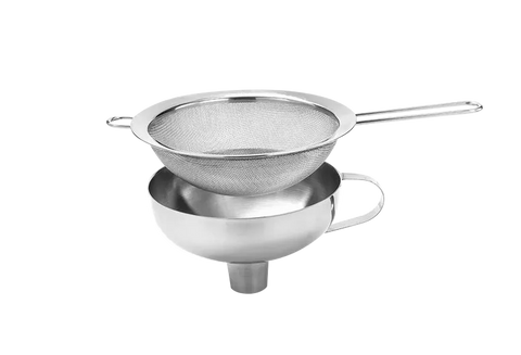 Stainless Steel Funnel & Filter