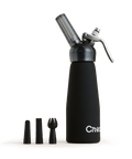 CreamRight black one pint whipped cream dispenser