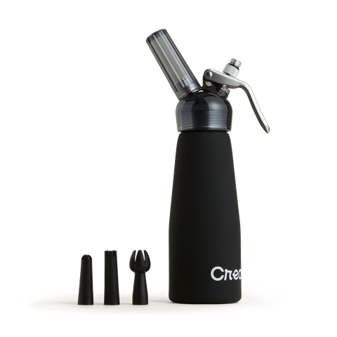 CreamRight black one pint whipped cream dispenser